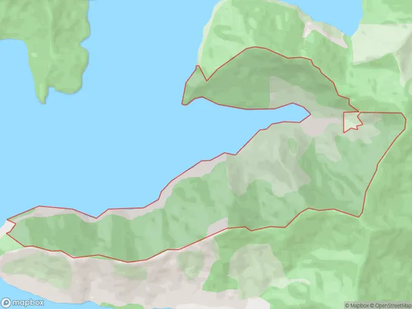 Yncyca Bay, Marlborough Polygon Area Map