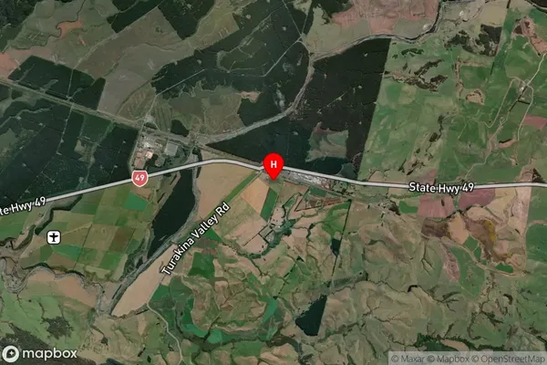 Tangiwai,Manawatu-Wanganui Satellite Map