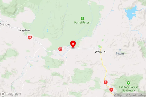 Tangiwai,Manawatu-Wanganui Region Map