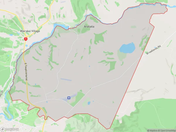 Rotokawa, Waikato Polygon Area Map