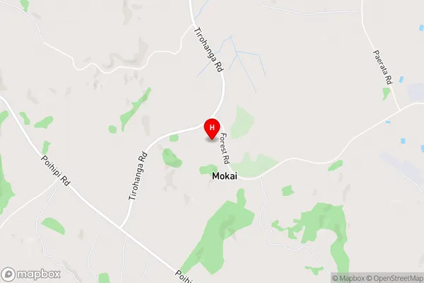 Mokai,Waikato Area Map