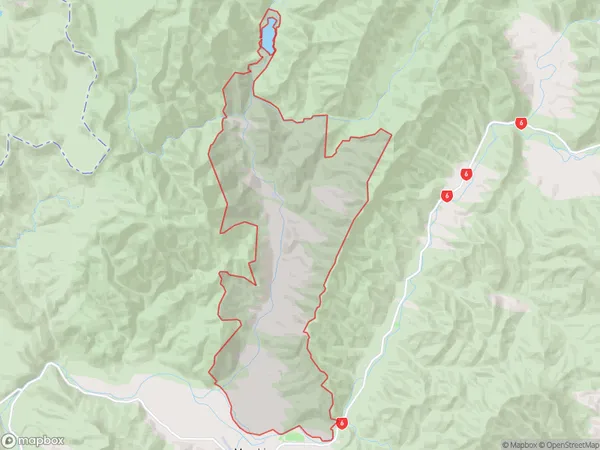 Matiri, Tasman Polygon Area Map