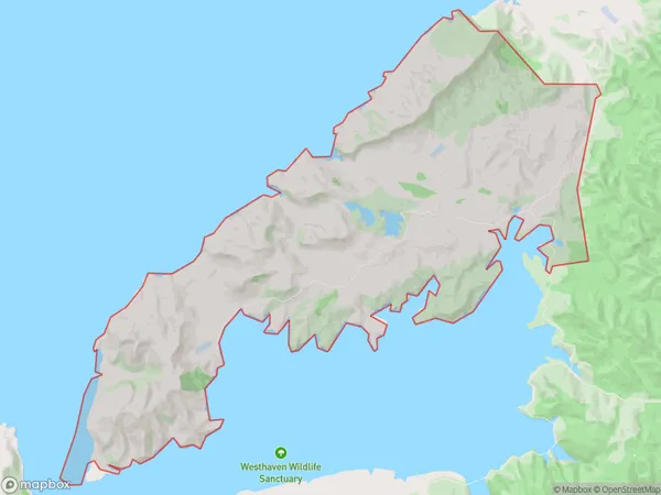 Kaihoka, Tasman Polygon Area Map