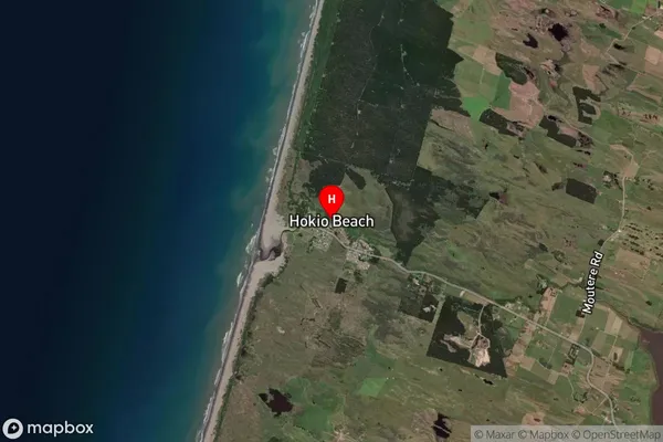 Hokio Beach,Manawatu-Wanganui Satellite Map