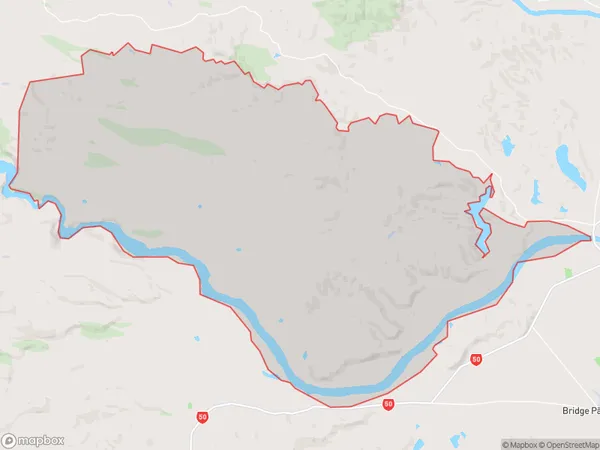 Crownthorpe, Hawke's Bay Polygon Area Map