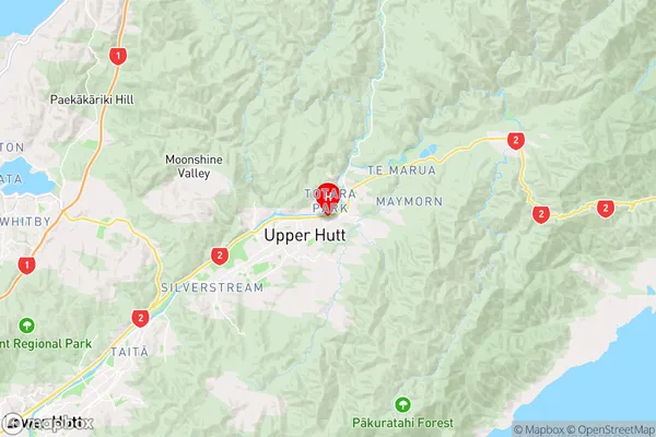 Clouston Park,Wellington Region Map