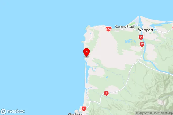 Blind River,West Coast Region Map