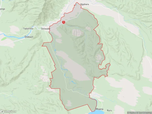 Arnold Valley,  Polygon Area Map