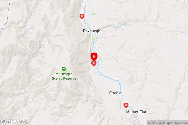 Dumbarton,Otago Region Map