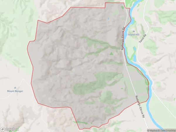 Dumbarton, Otago Polygon Area Map