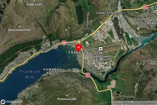 Frankton,Otago Satellite Map