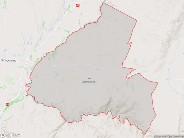 Galloway, Otago Polygon Area Map