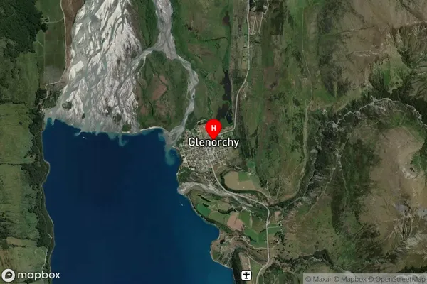 Glenorchy,Otago Satellite Map