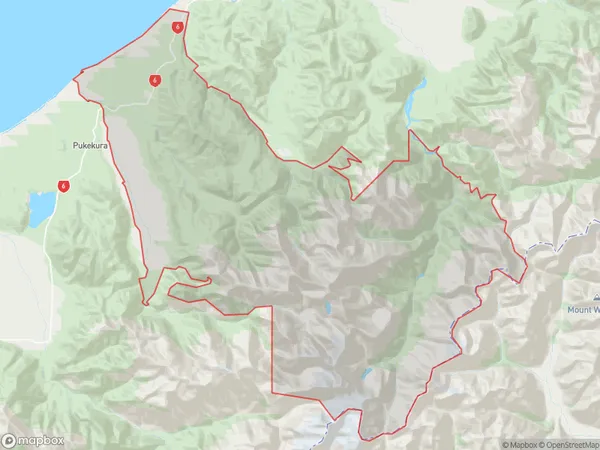 ZipCode 7885 Map for Kakapotahi