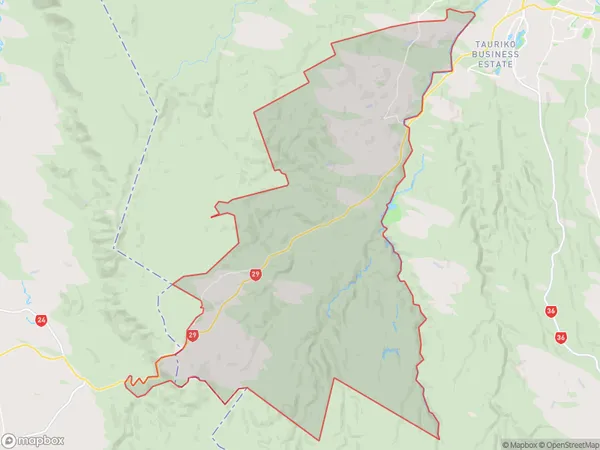 ZipCode 3171 Map for Lower Kaimai