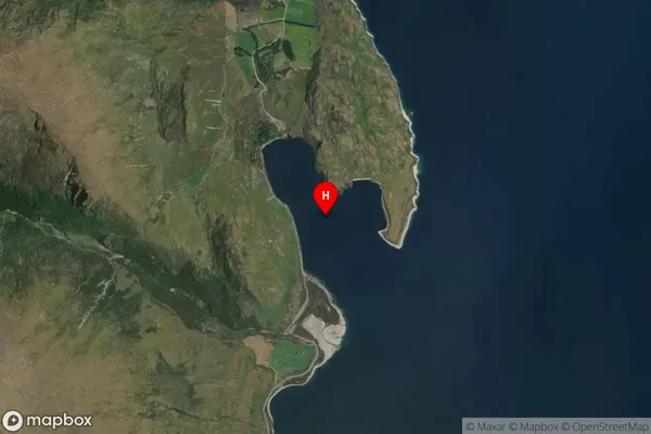 Minaret Bay,Otago Satellite Map