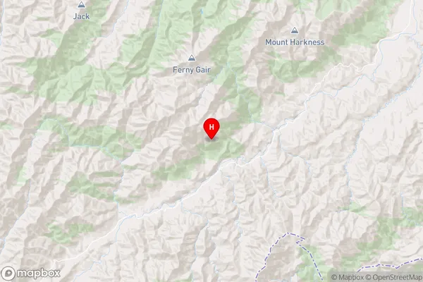 Snowdon,Marlborough Region Map