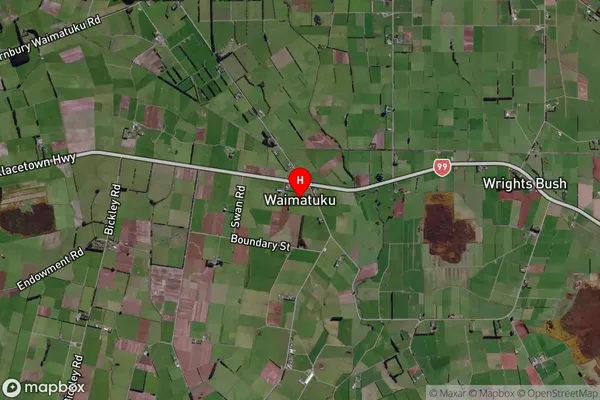 Waimatuku,Southland Satellite Map