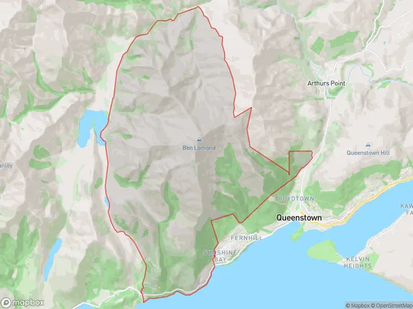 ZipCode 9200 Map for Ben Lomond