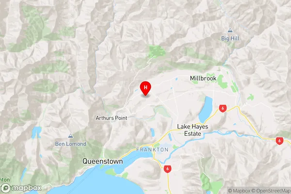 Dalefield,Otago Region Map