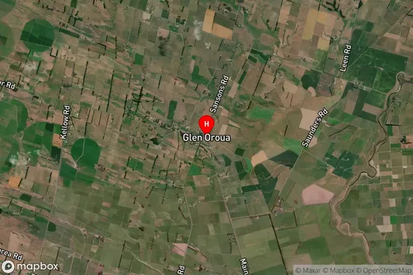 Glen Oroua,Manawatu-Wanganui Satellite Map