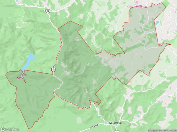 ZipCode 0614 Map for Henderson Valley