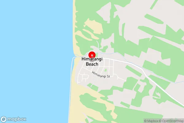 Himatangi Beach,Manawatu-Wanganui Area Map