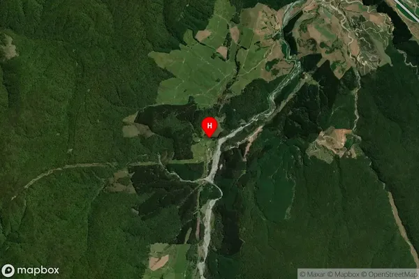 Howard,Tasman Satellite Map