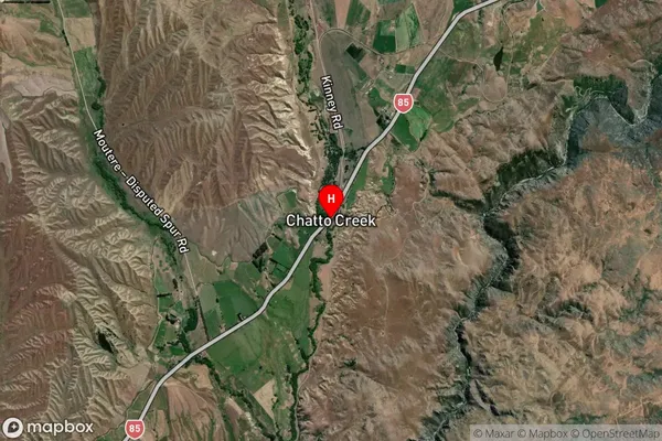 Chatto Creek,Otago Satellite Map