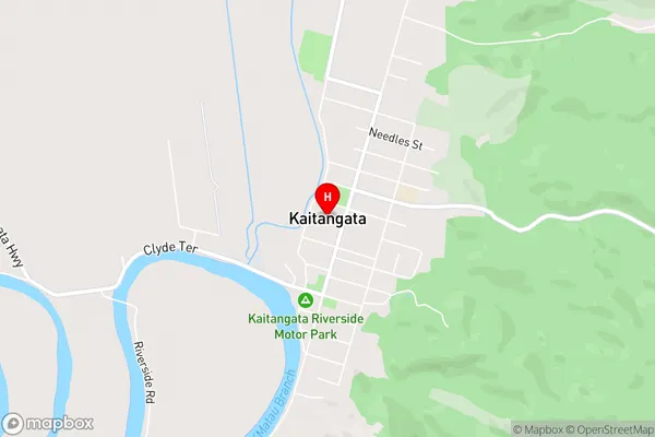 Kaitangata,Otago Area Map