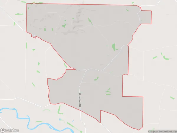 Chatton, Southland Polygon Area Map