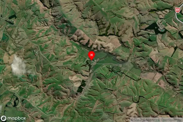 Lee Flat,Otago Satellite Map