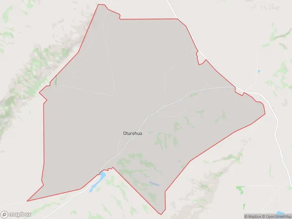 Oturehua, Otago Polygon Area Map