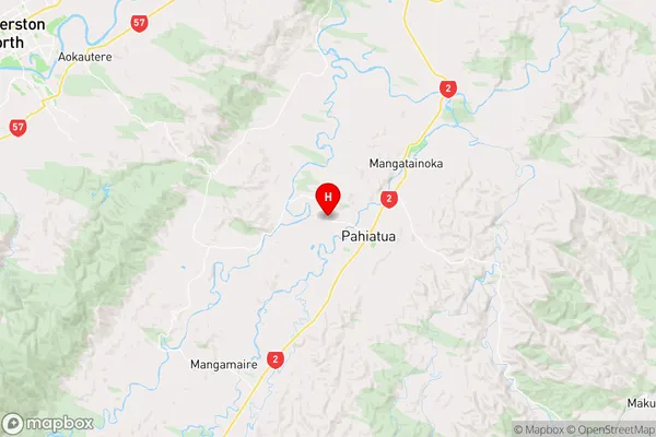 Pahiatua,Manawatu-Wanganui Region Map