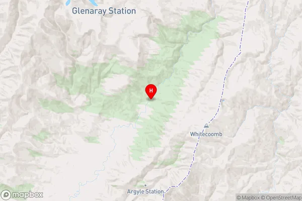 Piano Flat,Southland Region Map
