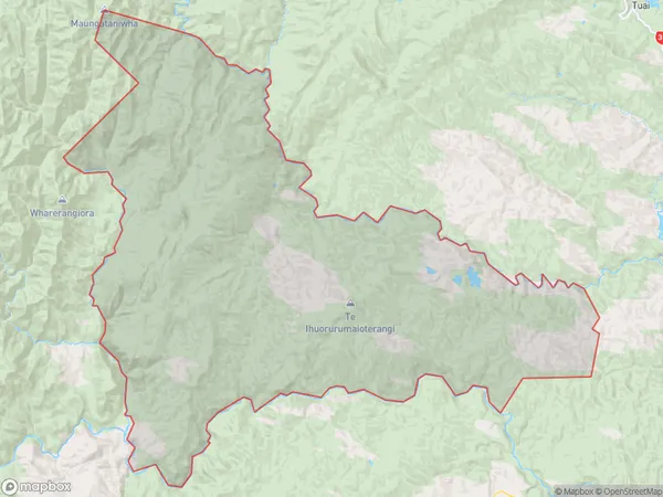 Putere, Hawke's Bay Polygon Area Map