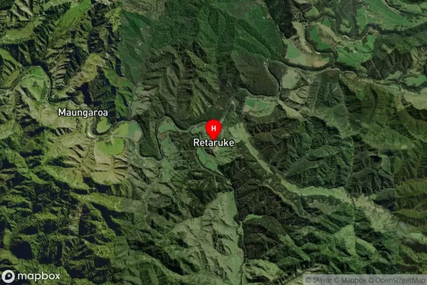 Retaruke,Manawatu-Wanganui Satellite Map