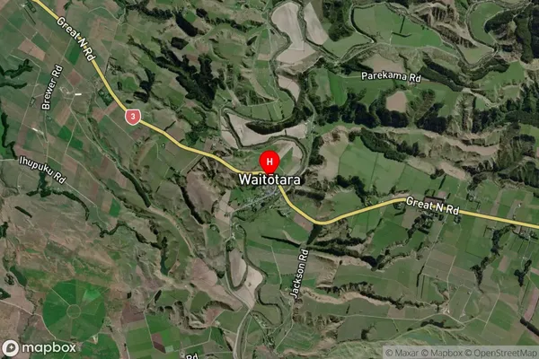 Waitotara,Taranaki Satellite Map