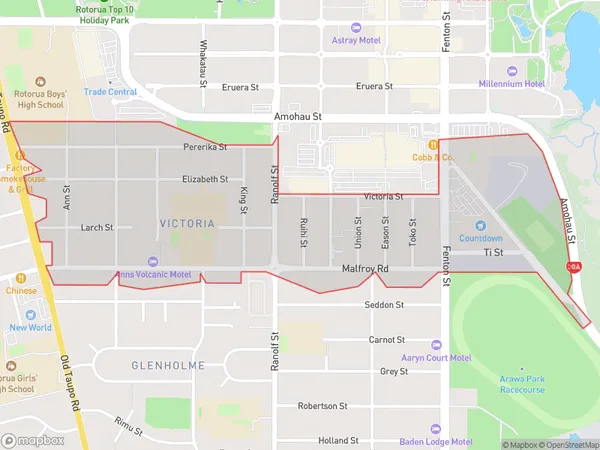 ZipCode 3010 Map for Victoria