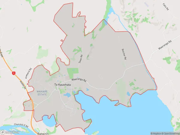 ZipCode 3710 Map for Te Kauwhata