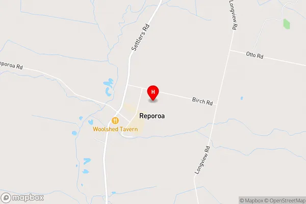 Reporoa,Waikato Area Map