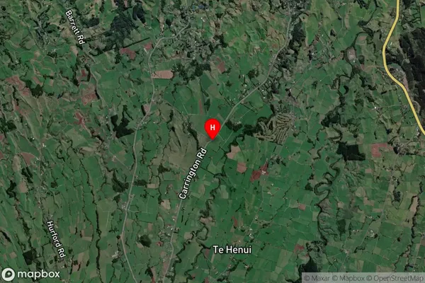 Hurworth,Taranaki Satellite Map