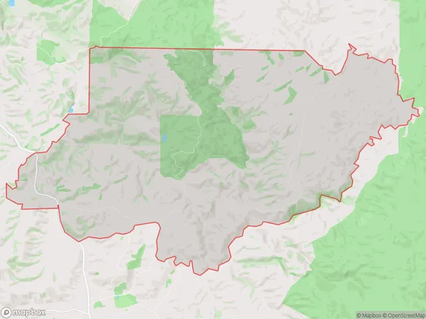 Forsyth, Otago Polygon Area Map