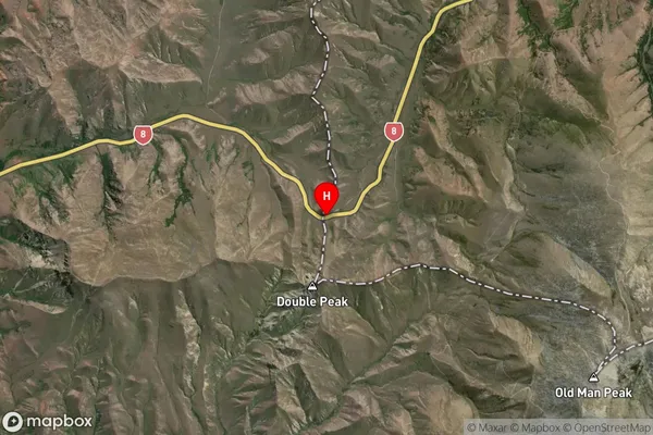 Lindis Pass,Canterbury Satellite Map