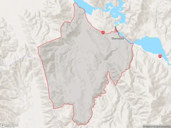 ZipCode 9412 Map for Otematata