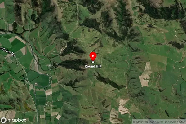 Round Hill,Southland Satellite Map