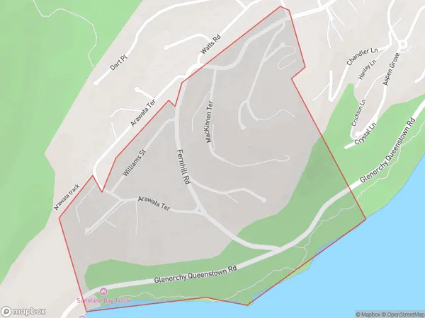 ZipCode 9200 Map for Sunshine Bay