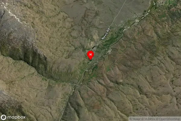 Lower Nevis,Otago Satellite Map