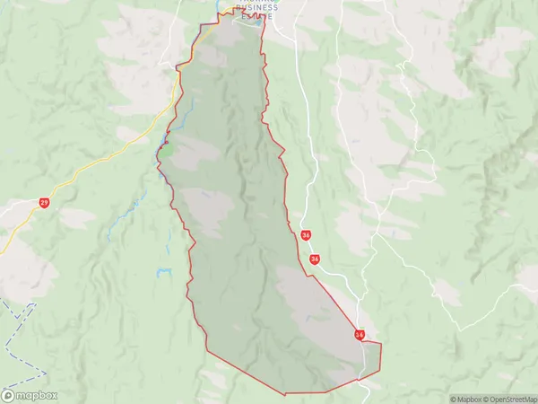 Omanawa, Bay of Plenty Polygon Area Map