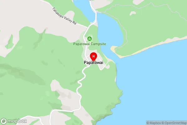 Papatowai,Otago Area Map